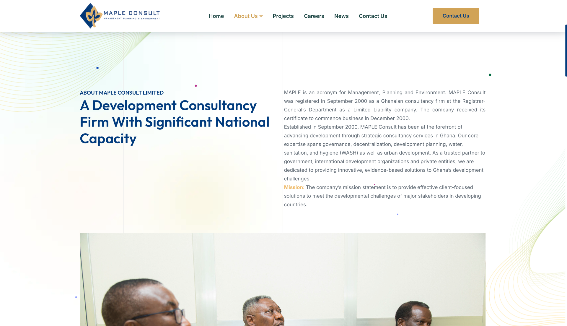 Maple Consult — About Maple Consult — built by EKOF Studio