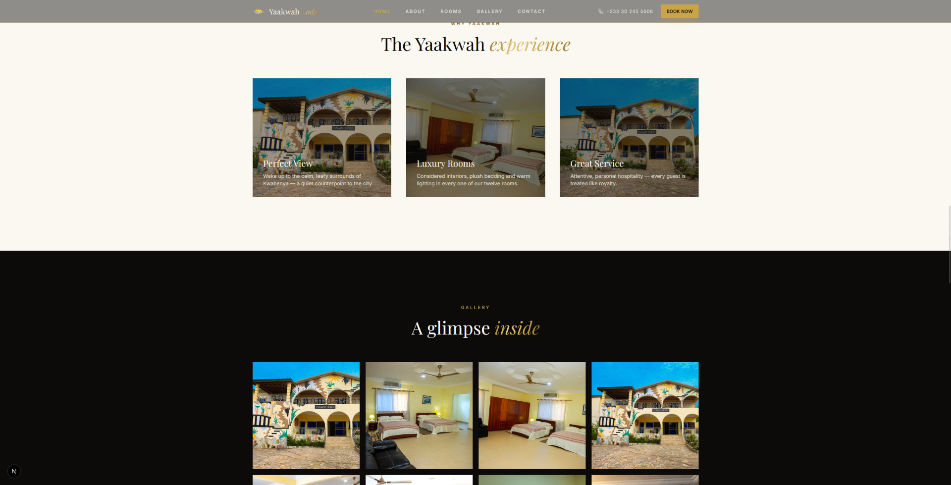 Yaakwah Lodge — The Yaakwah experience & gallery — built by EKOF Studio