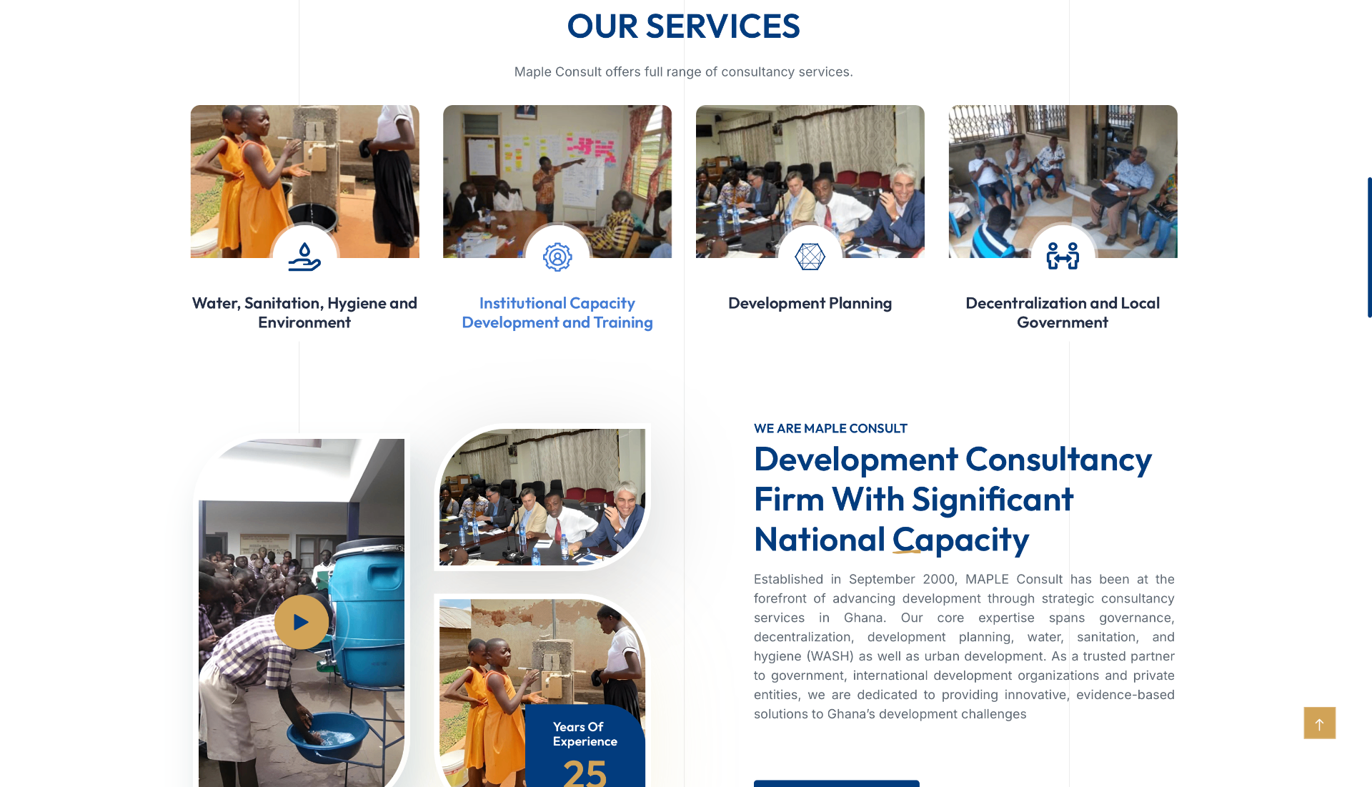 Maple Consult — Our Services — built by EKOF Studio